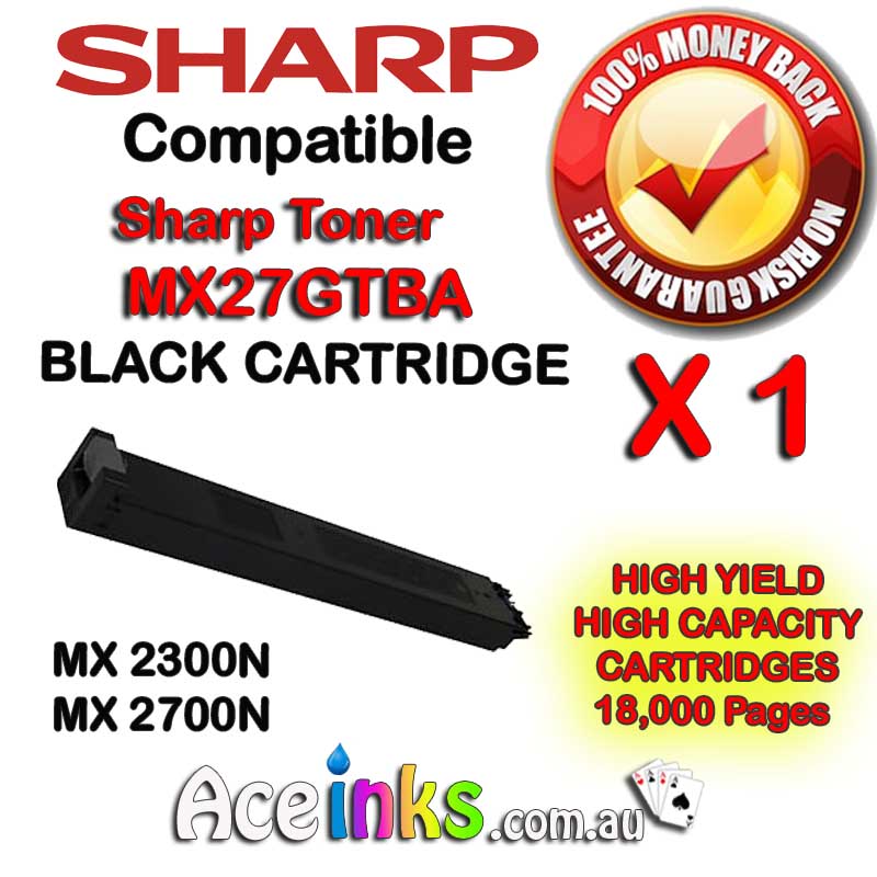 SHARP MX27GTBA MX2300N BLACK
